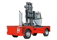 Sideloading forklift track - Heavy range